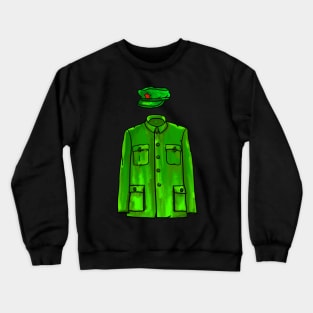 Chairman Mao Suit and Hat Crewneck Sweatshirt